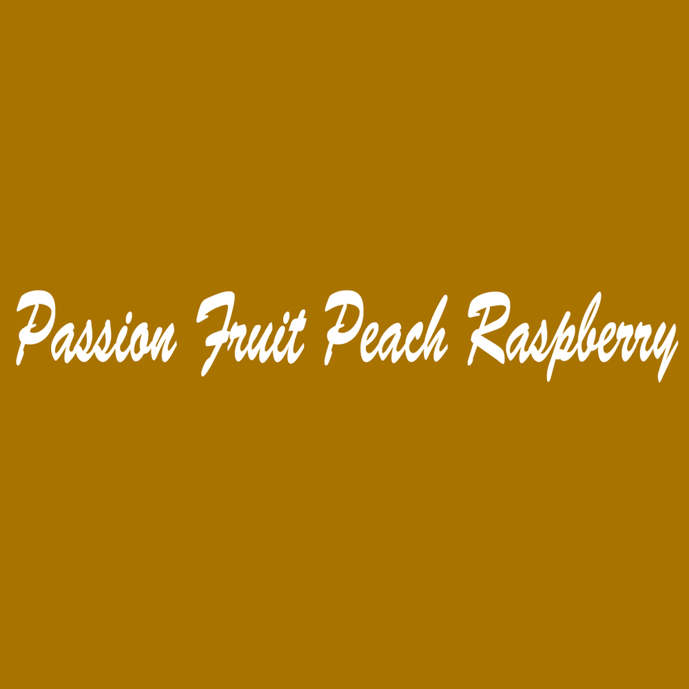 Passion Fruit Peach Raspberry