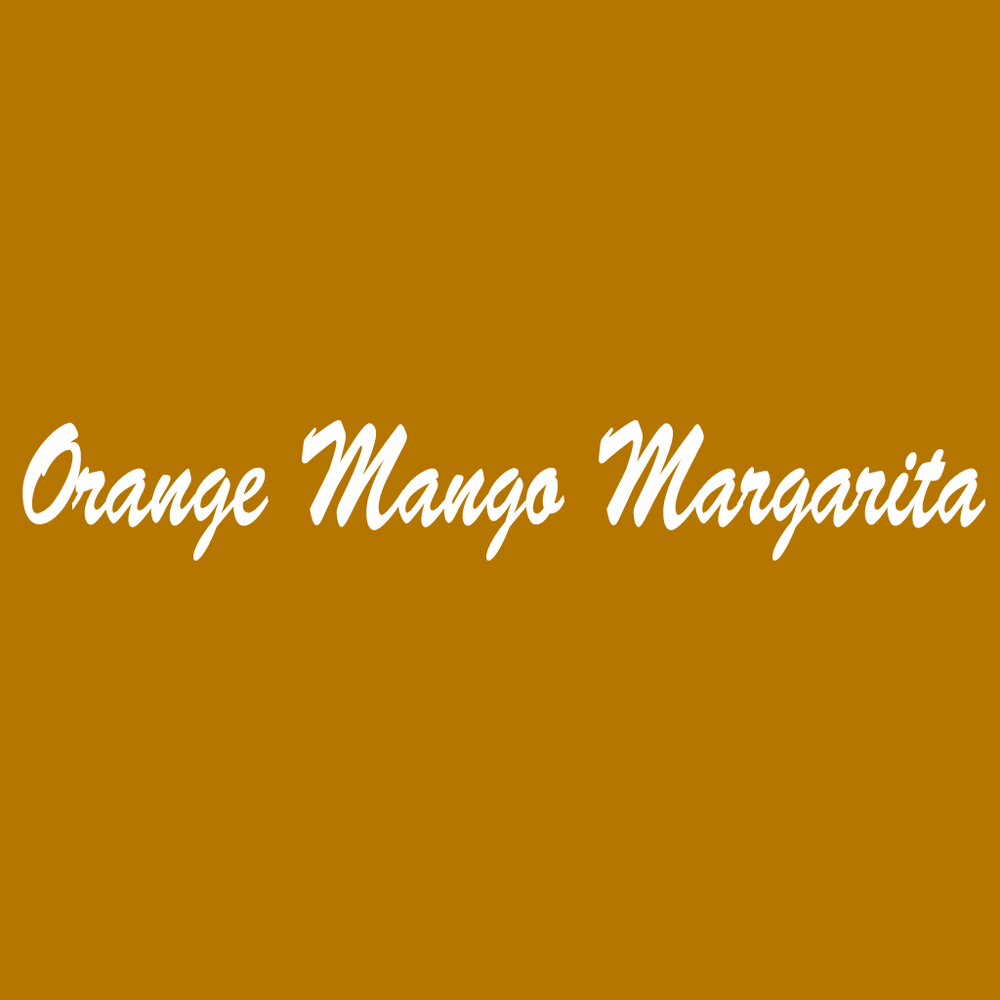 Orange Mango Margarita