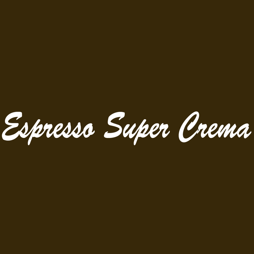 Espresso Super Crema