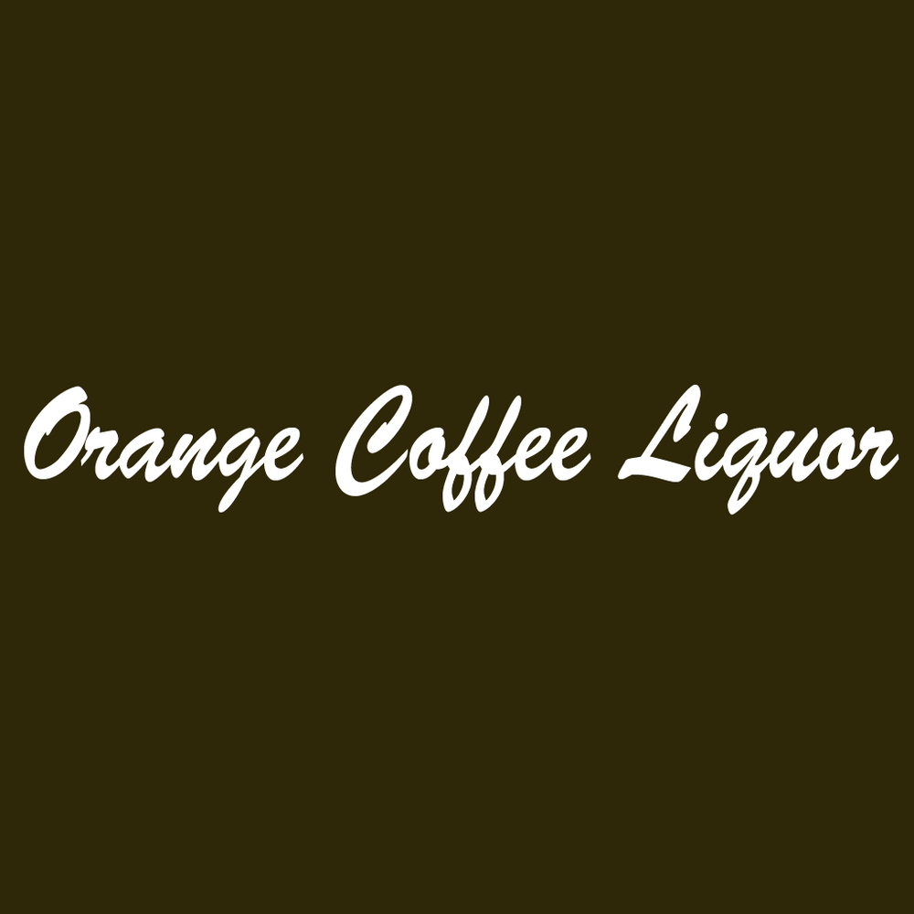 Orange Coffee Liquor