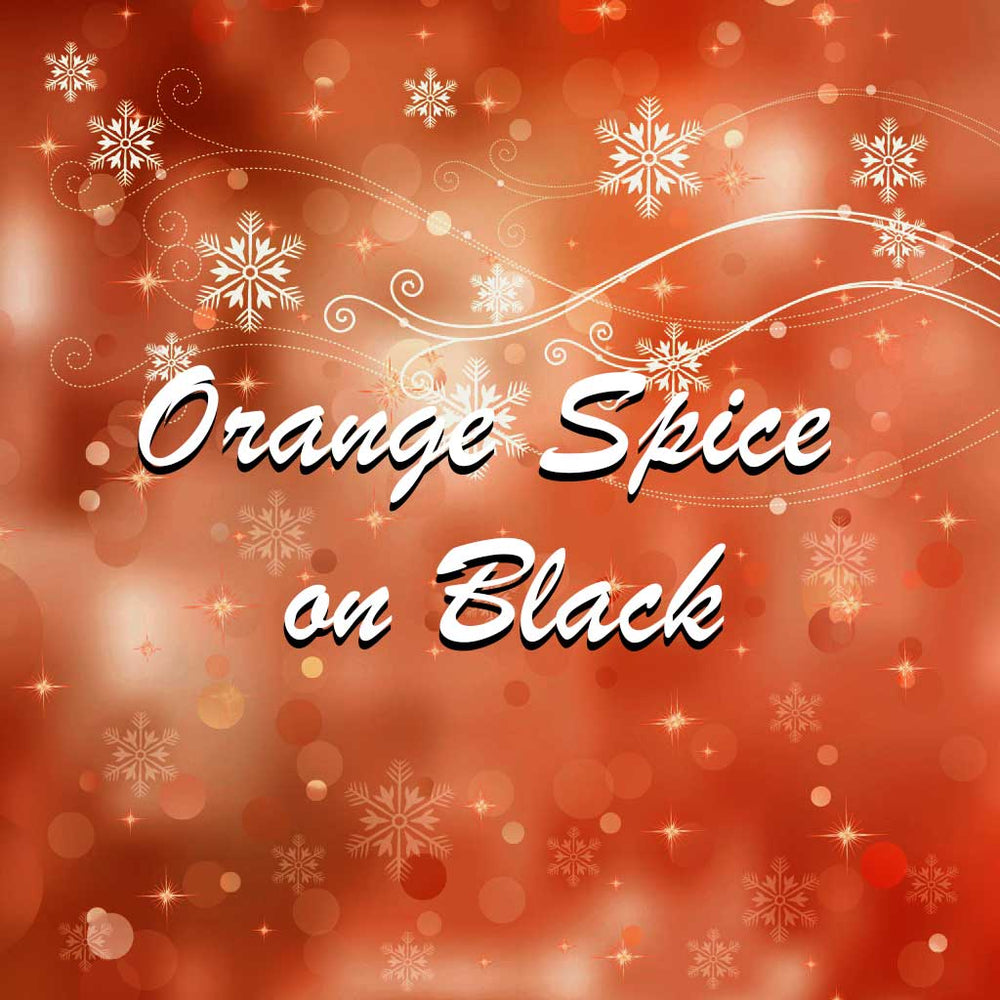 Orange Spice on Black