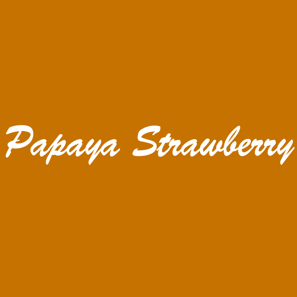 Papaya Strawberry